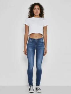 Noisy May Nmlucy Skinny - Jeans Skinny Fit - Medium Blue Denim -Noisy May 02b63ce1e6ae4e5d8abdea2c4d5b6cc3