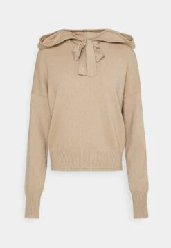 Noisy May Nmship Hoodie - Trui - Beige -Noisy May 02d2a78f4c9e466a981017f3386be909