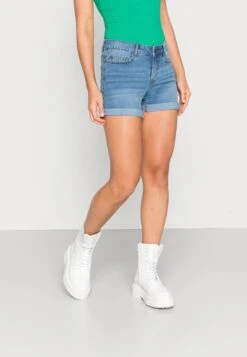 Noisy May Nmbe Lucy - Jeansshort - Light Blue Denim