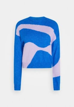 Noisy May Nmswirl O Neck- Trui - Princess Blue -Noisy May 042ca3cd25854640b64f02e20b281723