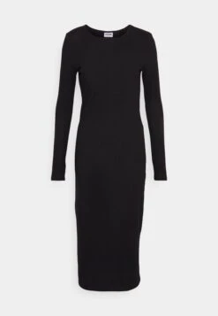 Nmcity O-Neck Midi Dress Tall - Jurk - Black -Noisy May 04f2a7dc99c34b60b2818ffb05841a20