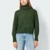 Noisy May Polokragen - Trui - Kombu Green -Noisy May 07691f20025a45de809ebd45f0312e07