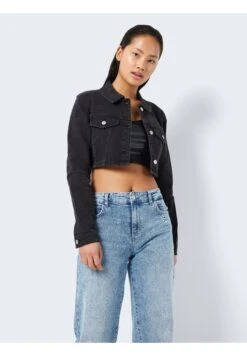 Noisy May Nmjulia Crop Jacket- Spijkerjas - Black Denim -Noisy May 07a93356f0b84c1db3c620a0154b322e