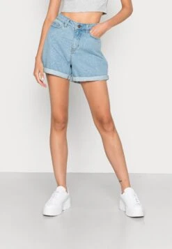 Noisy May Nmsmiley - Jeansshort - Light Blue Denim