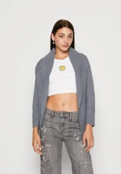 Noisy May Nmmette Cardigan - Vest - Stormy Weather