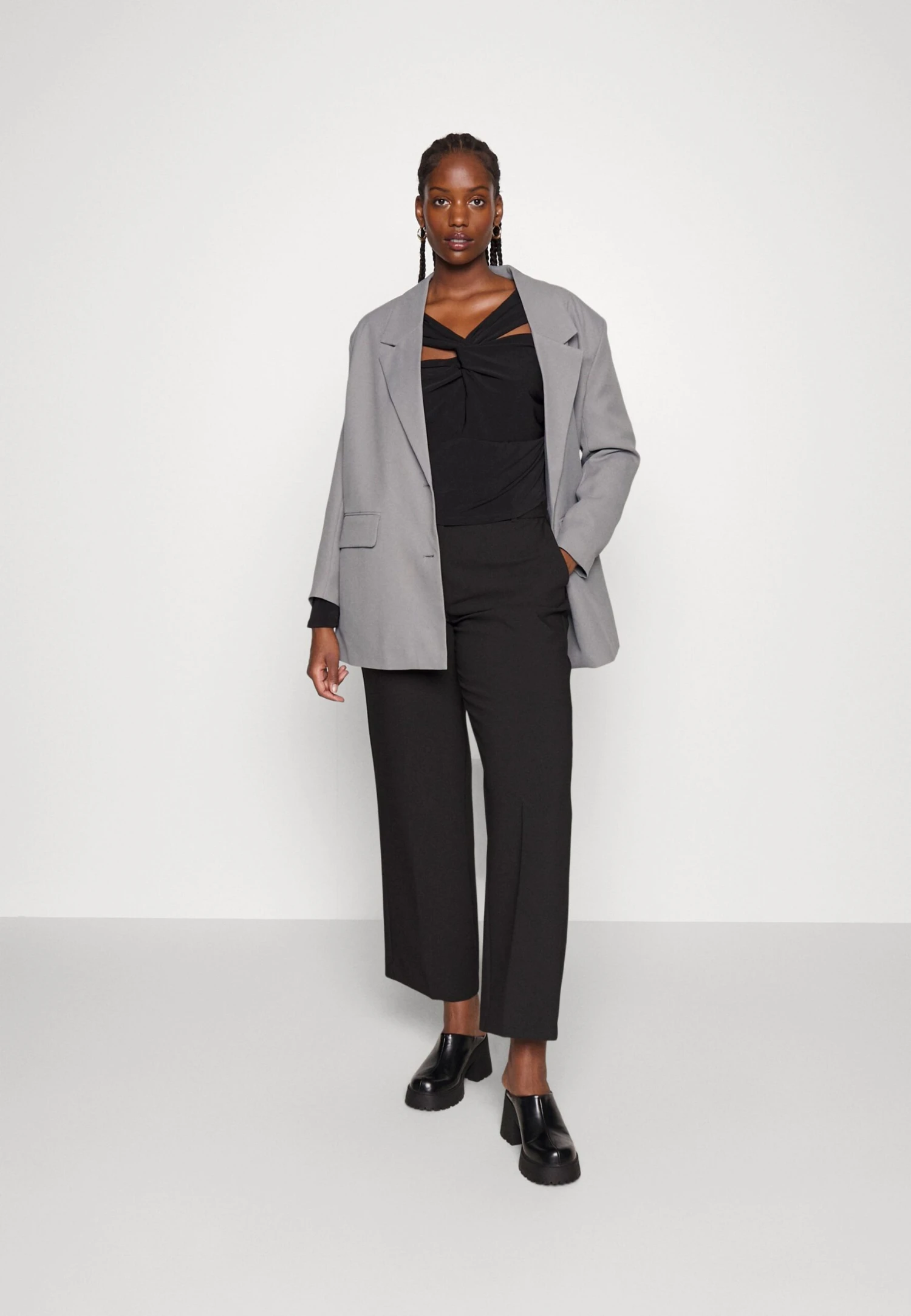 Nmmilla - Blazer - Titanium 4 Nmmilla - Blazer - Titanium - Afbeelding 2