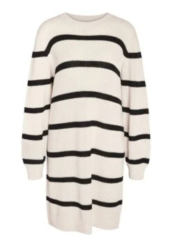 Noisy May Nmmaysa Stripe O Neck Dress - Gebreide Jurk - Eggnog/Black 13 Noisy May Nmmaysa Stripe O Neck Dress - Gebreide Jurk - Eggnog/Black -Noisy May 0a523a63f4924c56a5c55b5498791205