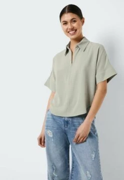 Noisy May Hemd Kurzarm - Blouse - Desert Sage -Noisy May 0b60451c64a4483fbe65dcbd31c1450c