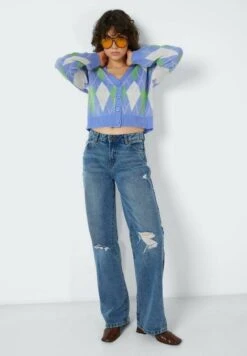 Noisy May Nmkirsty L/S V-Neck - Vest - Jacaranda -Noisy May 0f29a27fcd2d4ea39190745bb9f19829