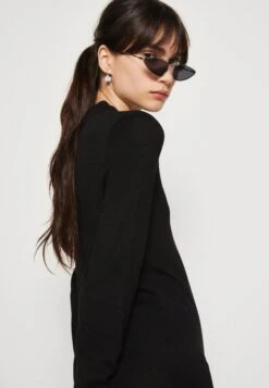 Noisy May Nmsandi Long Highneck Dress - Etui-Jurk - Black -Noisy May 1122675ebcd24bbbbb63d1502f58e75e