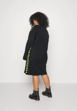 Nmdonna High Neck - Gebreide Jurk - Black/Sulphur Spring -Noisy May 114d4495b78447cda59a9fa5dc8b379d