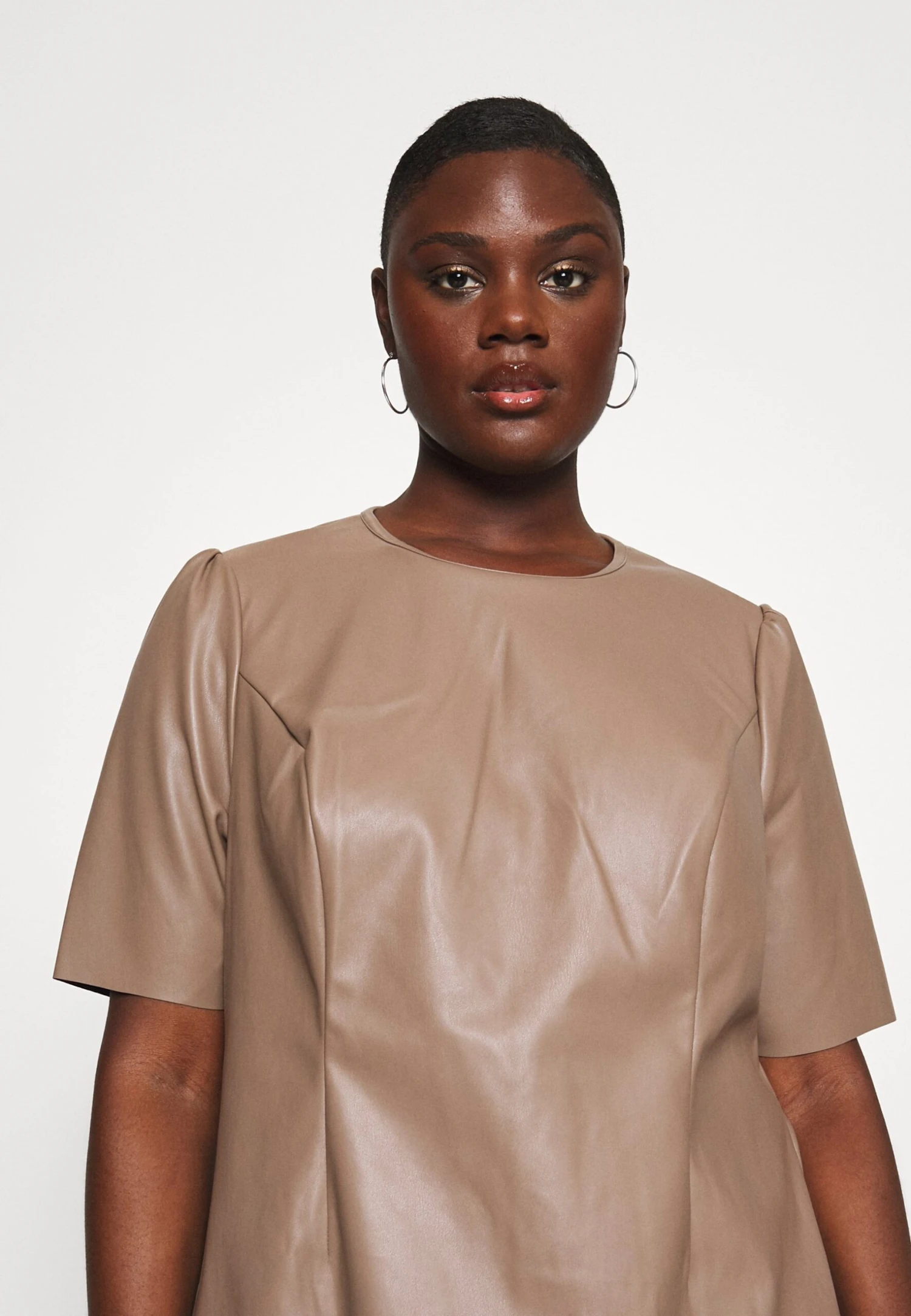 Nmhill Short Dress Curve - Jurk - Leafless Tree 6 Nmhill Short Dress Curve - Jurk - Leafless Tree - Afbeelding 4