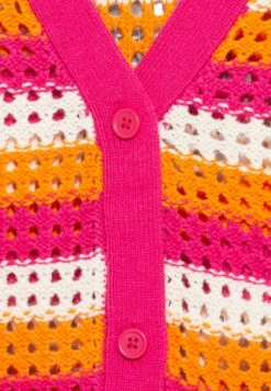 Noisy May Nmhope L/S- Vest - Pink Yarrow/Eggnog/Oriole -Noisy May 12cfb52124124c88ac6bebe1770d7116