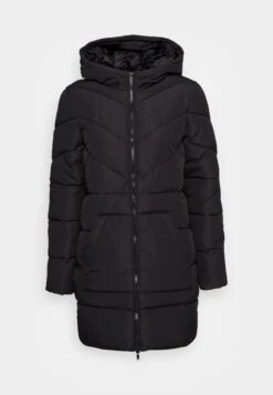 Noisy May Nmdalcon Long Jacket- Winterjas - Black -Noisy May 13ebccb80c8b4fe6993f22d670bfa62f