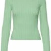 Noisy May Langärmeliges Cut-Out - Trui - Absinthe Green -Noisy May 144d73fbbd2e445e9f6fe92bf150f159