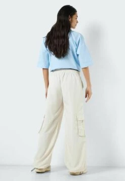 Noisy May Normal Waist - Cargobroek - Oatmeal -Noisy May 1675e4a01670450ba1f633fb807344ff