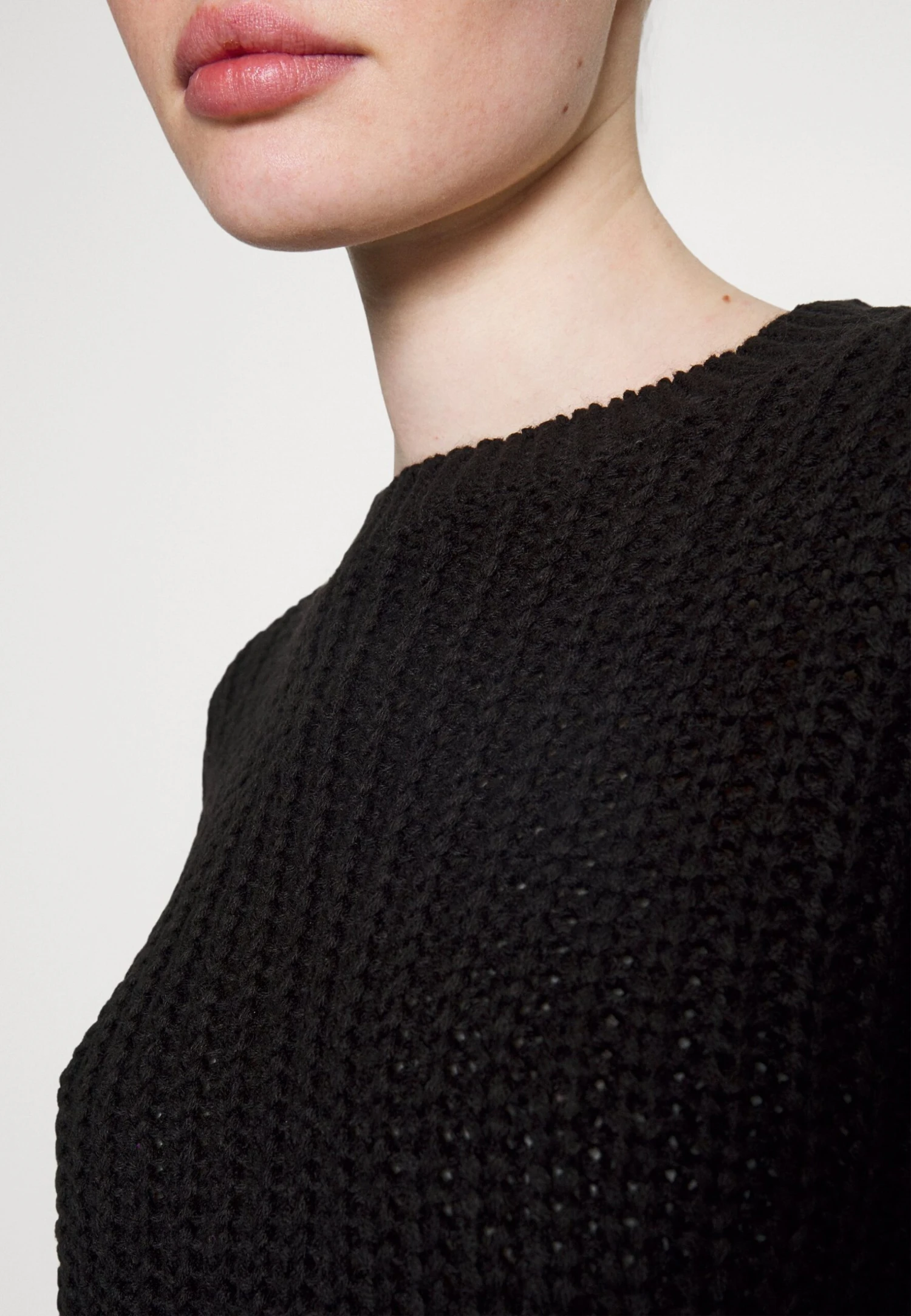 Noisy May Nmcharlie L S O Neck- Trui - Black 8 Noisy May Nmcharlie L S O Neck- Trui - Black - Afbeelding 6