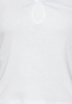 Noisy May Maya O Neck Cutout Noos - T-Shirt Print - Bright White -Noisy May 17a0c47f6d12424f94f7292ac71b087d