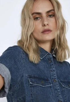 Noisy May Nmsigne Dress - Spijkerjurk - Medium Blue Denim -Noisy May 18bbdf7dc1474ef4b9f9a122b8bcce57