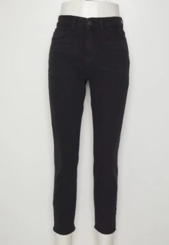 Noisy May Nmmoni Ank - Straight Leg Jeans - Black Denim -Noisy May 1905a97a9a064f31880093f5c5480d1d