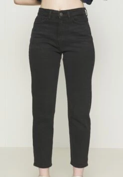 Noisy May Nmmoni Ank - Straight Leg Jeans - Black Denim -Noisy May 19261498605941a18eb2de75b4f8169e