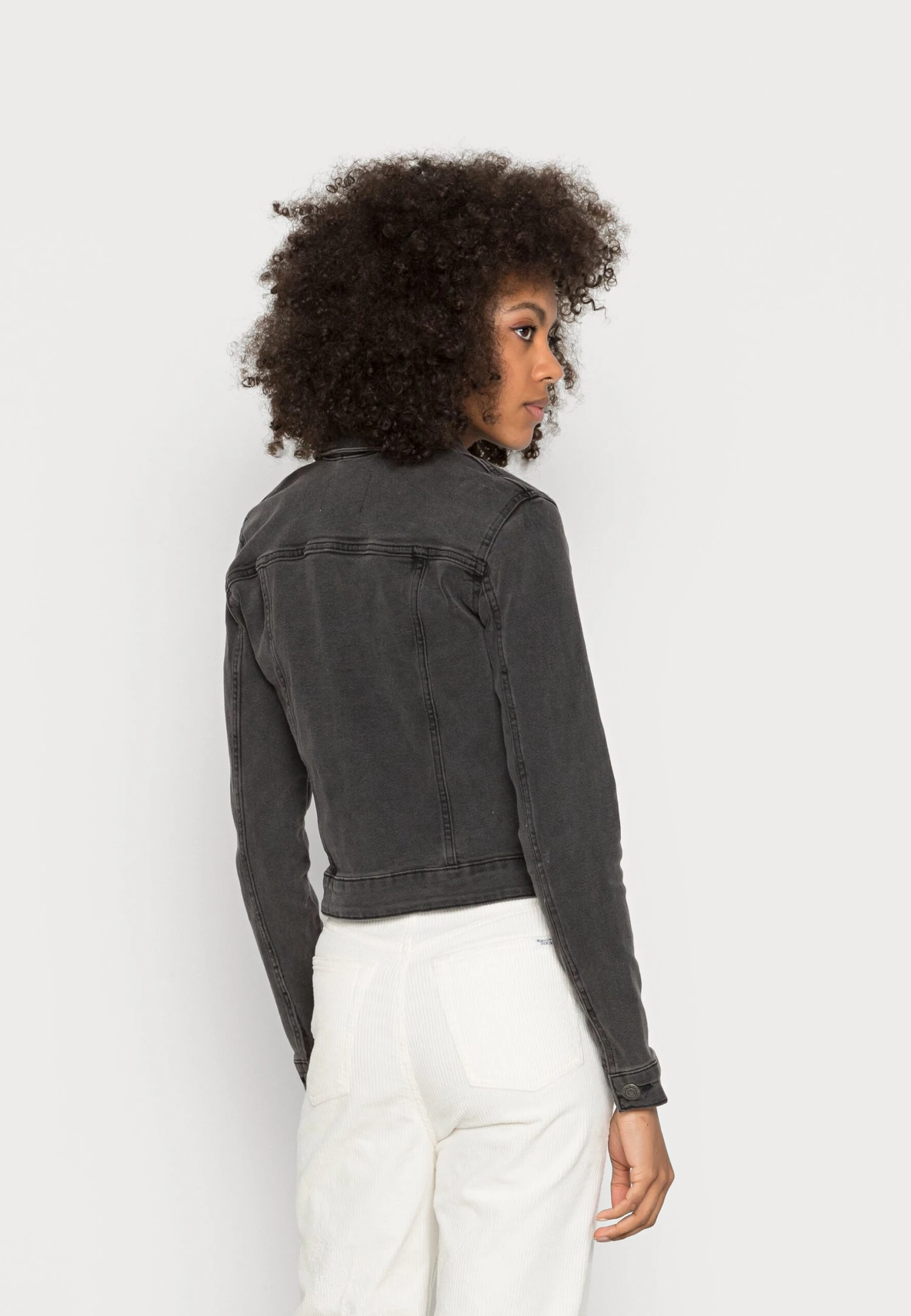 Noisy May Nmdebra Jacket - Spijkerjas - Dark Grey Denim 5 Noisy May Nmdebra Jacket - Spijkerjas - Dark Grey Denim - Afbeelding 3