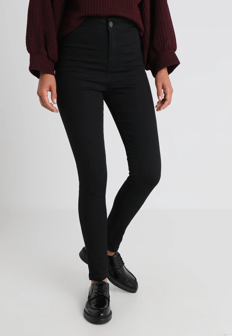 Noisy May Petite Nmella Super - Jeans Skinny Fit - Black 3 Noisy May Petite Nmella Super - Jeans Skinny Fit - Black