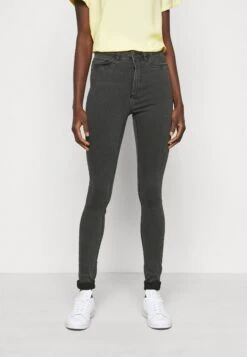 Nmcallie - Jeans Skinny Fit - Dark Grey Denim