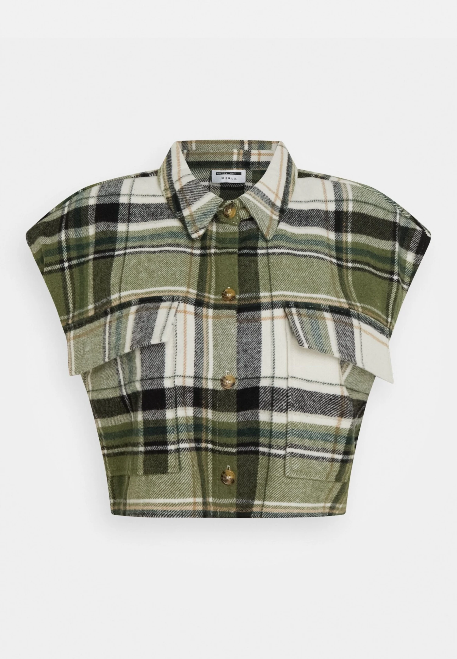 Noisy May Nmflanny Cropped - Overhemdblouse - Mermaid 7 Noisy May Nmflanny Cropped - Overhemdblouse - Mermaid - Afbeelding 5