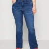 Nmsallie Curve - Flared Jeans - Medium Blue Denim -Noisy May 21015758113e4c0eb733cd15b262c015