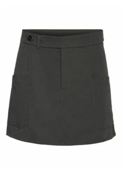 Noisy May Normal Waist - A-Lijn Rok - Medium Grey Melange