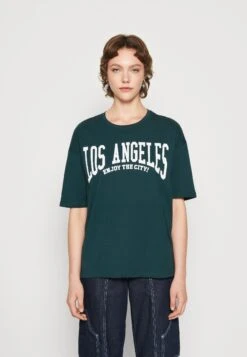 Noisy May Nmenjoy O-Neck - T-Shirt Print - Ponderosa Pine