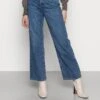 Noisy May Nmamanda Wide Jeans - Relaxed Fit Jeans - Medium Blue Denim -Noisy May 22b760eef7e3475390377d6e5c074ec1