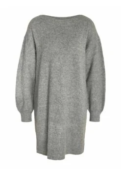 Noisy May Gebreide Jurk - Medium Grey Melange -Noisy May 23d5d5b9c325453389ee0f7789b595e6