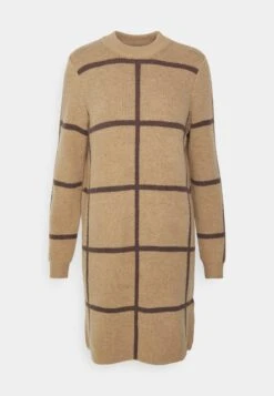 Noisy May Nmsille O Neck Dress - Gebreide Jurk - Tigers Eye -Noisy May 25b34904e1a04eb586ea9903c05ae6d7