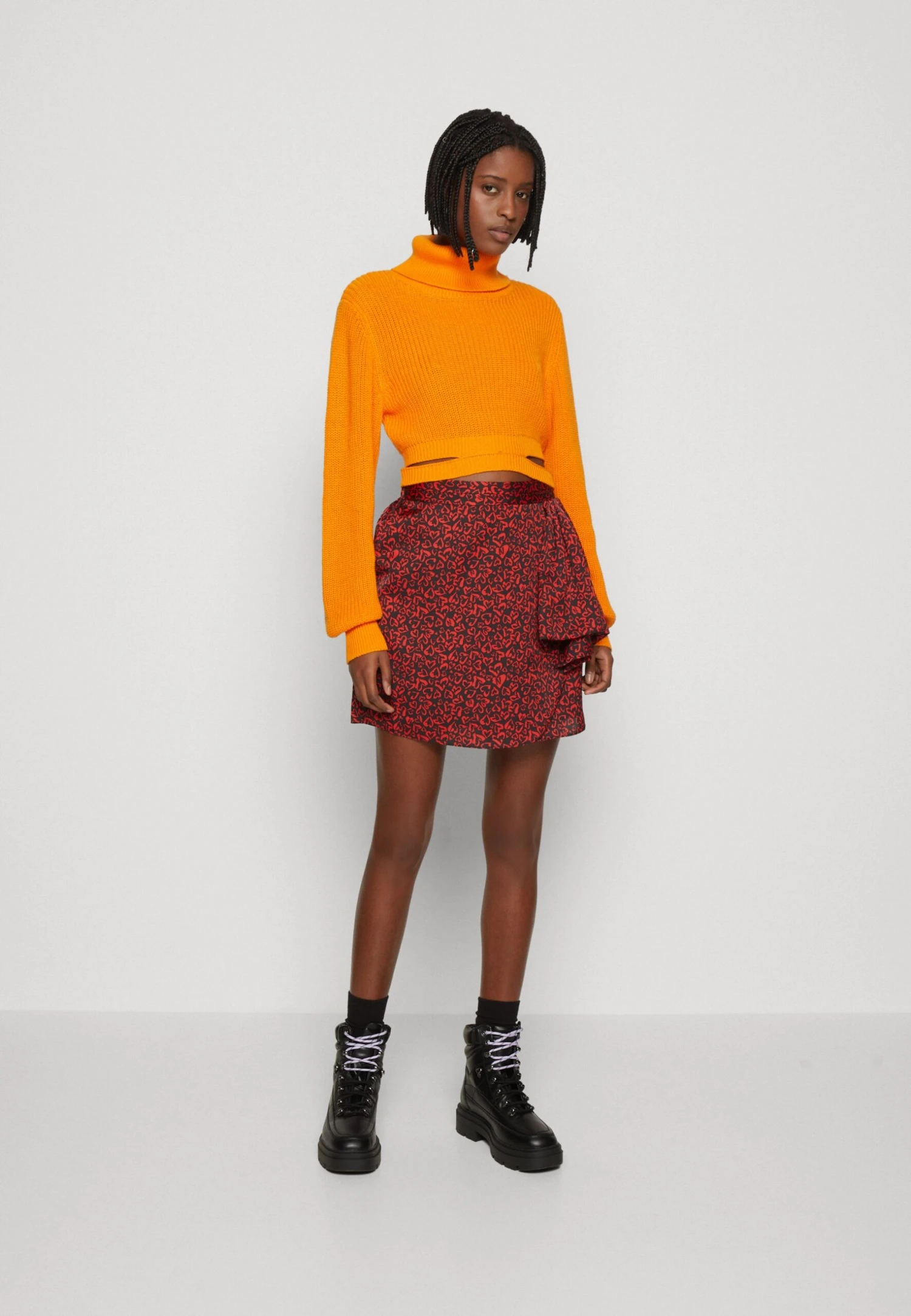 Noisy May Nmberghan Roll Neck - Trui - Turmeric 4 Noisy May Nmberghan Roll Neck - Trui - Turmeric - Afbeelding 2