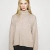Noisy May Nmian Roll Neck- Trui - Beige -Noisy May 29471252727d45b8a5894e5b92ed6928