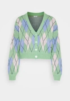 Noisy May Nmkirsty L/S V-Neck - Vest - Absinthe Green -Noisy May 2a44e035720040b5bcd897f7fe5766d1