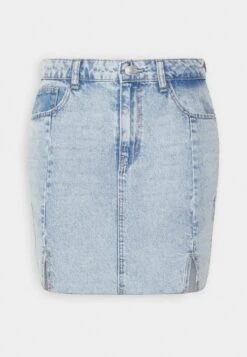 Noisy May Nmapril Slit Skirt - Jeansrok - Light Blue Denim -Noisy May 2a56930212b84d62a371f876179de1b2