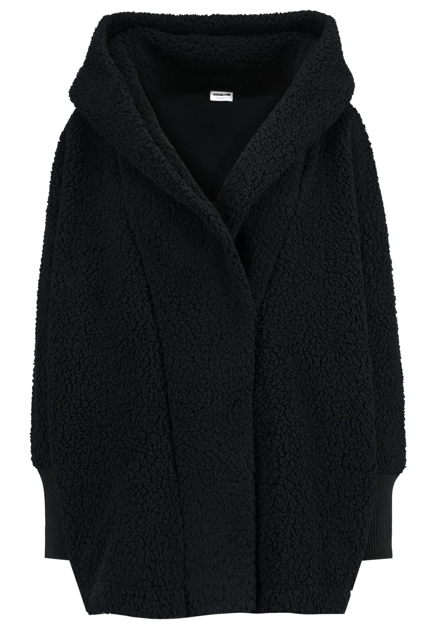 Noisy May Nmcuddle Coatigan - Halflange Jas - Black 6 Noisy May Nmcuddle Coatigan - Halflange Jas - Black - Afbeelding 4