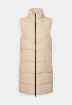 Nmnew Dalcon Tall - Bodywarmer - Beige -Noisy May 2c8abc99bb19489a9e34c1fc21de57ef