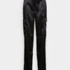 Nmdrewie Pants - Cargobroek - Black -Noisy May 2d5cda8fd20342d5a99070564344e8ee