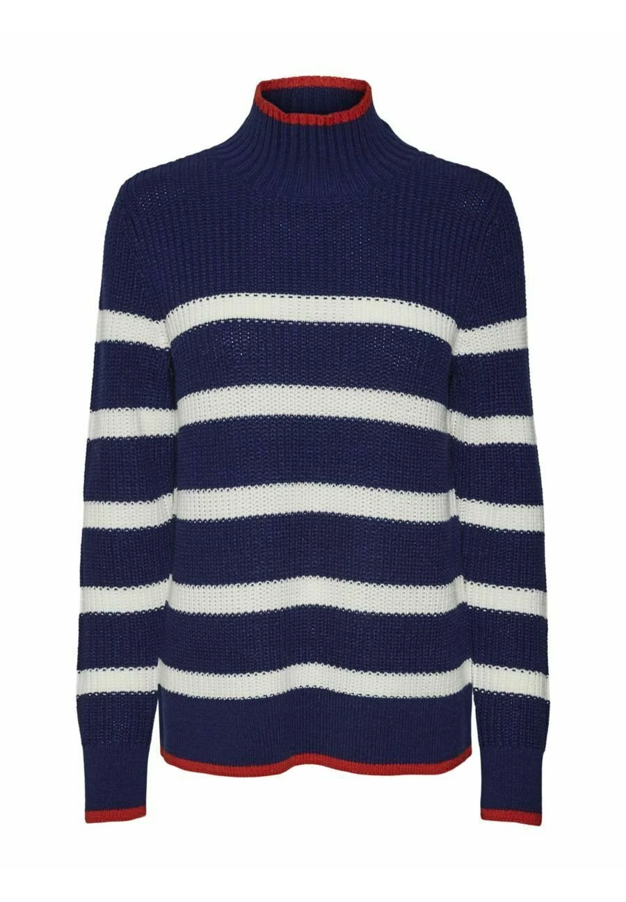 Noisy May Gestreifter - Trui - Navy Blazer 7 Noisy May Gestreifter - Trui - Navy Blazer - Afbeelding 5