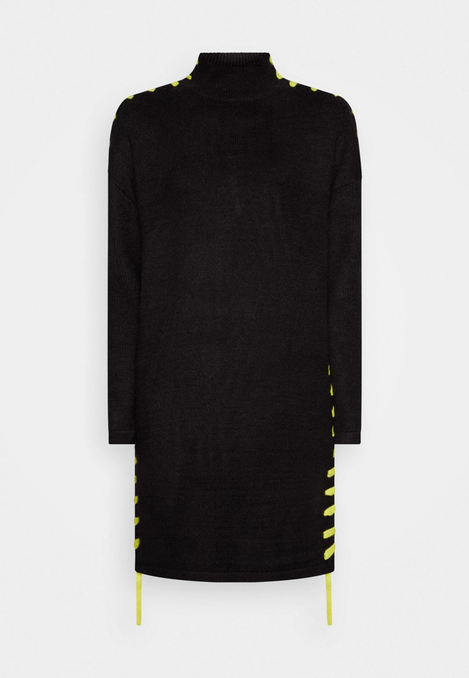 Noisy May Nmdonna High Neck Dress - Gebreide Jurk - Black 7 Noisy May Nmdonna High Neck Dress - Gebreide Jurk - Black - Afbeelding 5