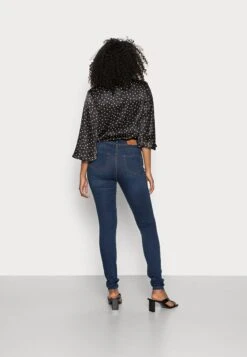 Noisy May Nmjen Shaper - Jeans Skinny Fit - Dark Blue Denim -Noisy May 2fed6c1e08b941ef9dc8eaf11120dbd0