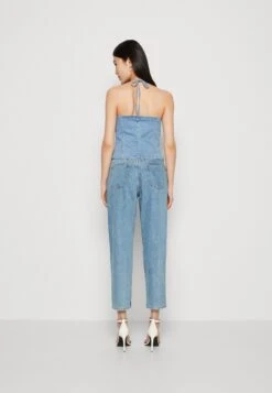 Noisy May Nicky Halterneck - Top - Light Blue Denim -Noisy May 324caee1cd4f463ca5b23eca035734a6