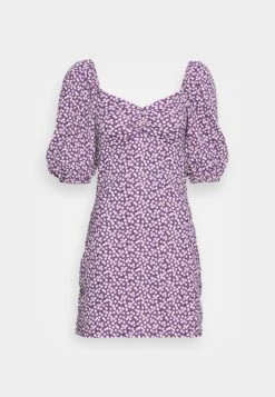 Noisy May Nmbine Short Ruching- Jurk - Chalk Violet -Noisy May 33215215875145c38dd37c6c4a957a8d