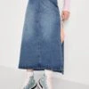 Noisy May Nmelisa Slit - A-Lijn Rok - Medium Blue Denim -Noisy May 33ad76b7caed4e28878a5f064a59434d