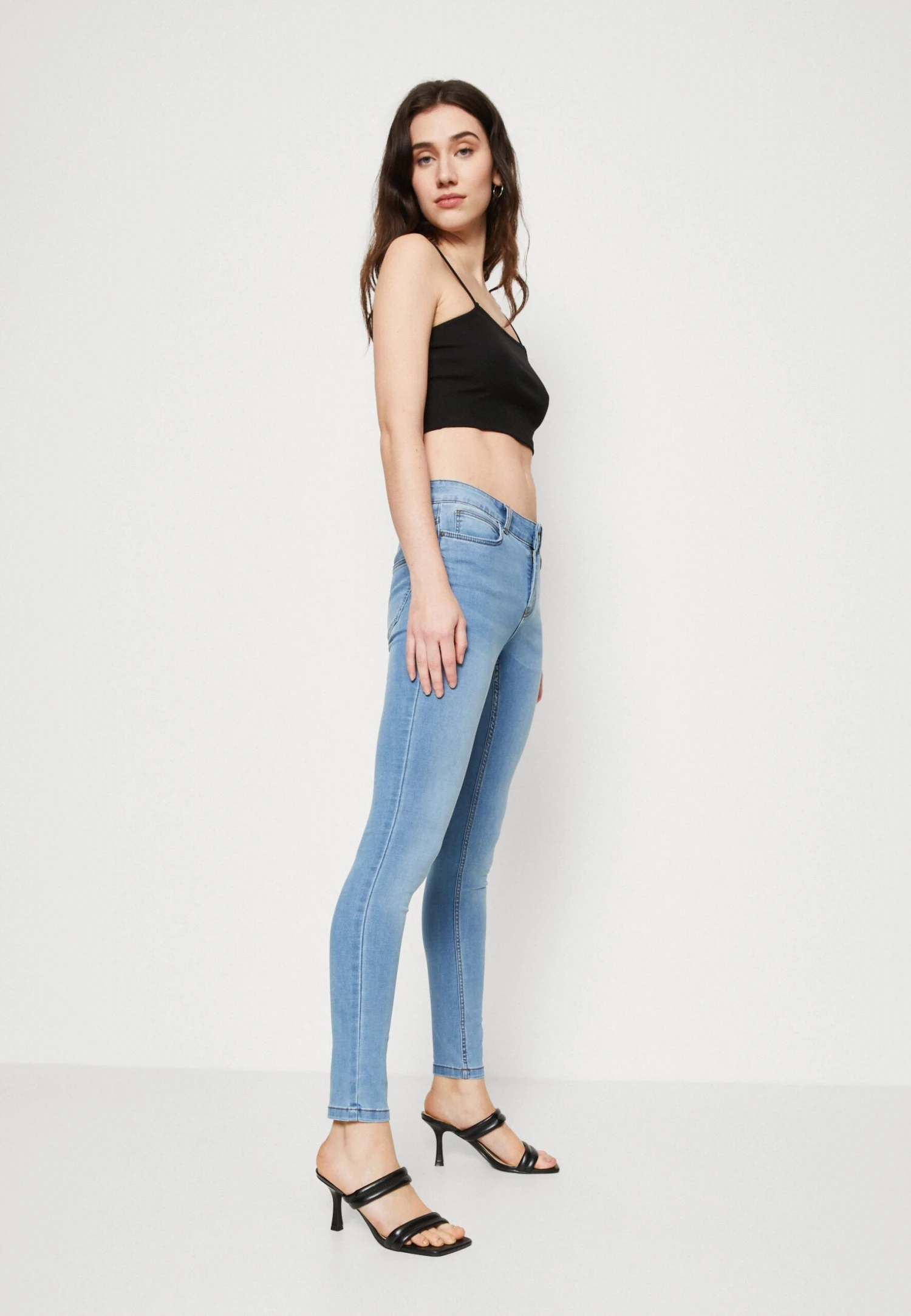 Noisy May Nmbillie - Jeans Skinny Fit - Light Blue Denim 6 Noisy May Nmbillie - Jeans Skinny Fit - Light Blue Denim - Afbeelding 4
