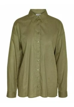 Noisy May Oversize - Overhemdblouse - Khaki
